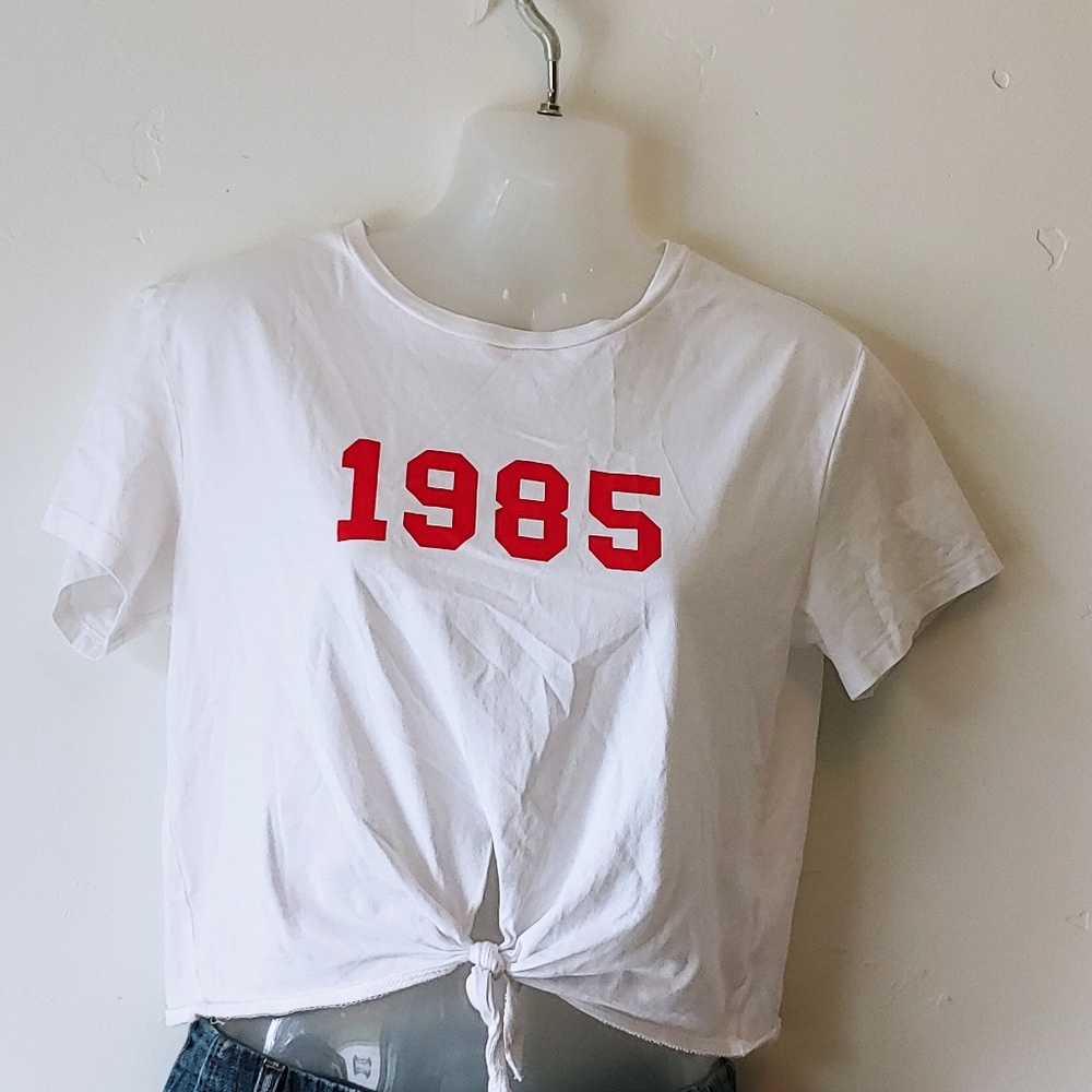 Divided brand soft 1985 tied crop